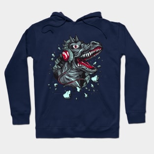 Dinosaur Music Hoodie